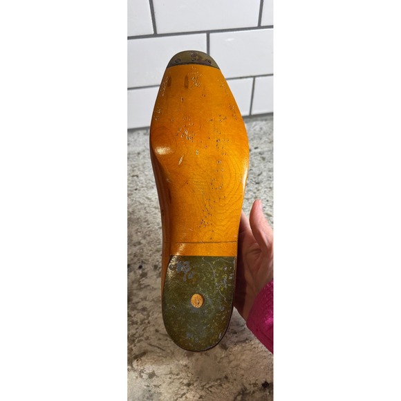 Vintage Wayne Alco Wooden Shoe Last Size 11 D Cobbler Tool Industrial Decor J2.a - Picture 7 of 7